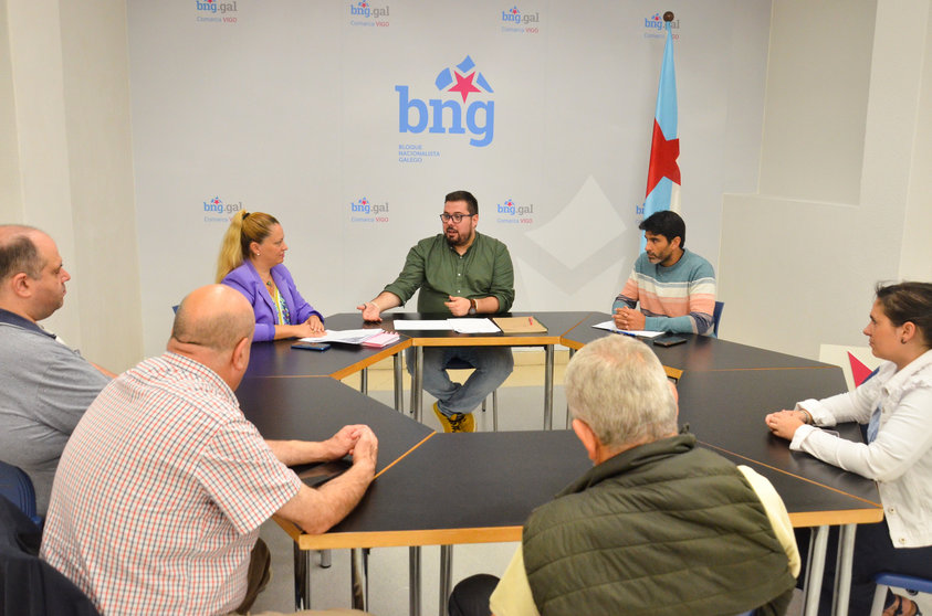 Reunión do BNG Vigo coa FAVEC