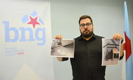Xabier P. Igrexas, concelleiro e candidato do BNG de Vigo