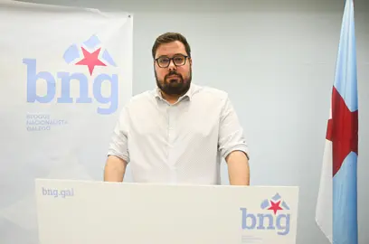 Xabier P. Igrexas, concelleiro e candidato do BNG en Vigo