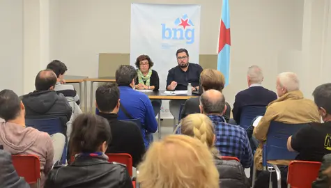 Encontro do BNG Vigo con Movementos Sociais e Asociaci&oacute;ns Veci&ntilde;ais o pasado novembro