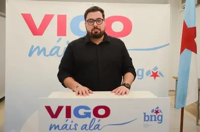 Xabier P. Igrexas, concelleiro e candidato do BNG &aacute; alcald&iacute;a de Vigo