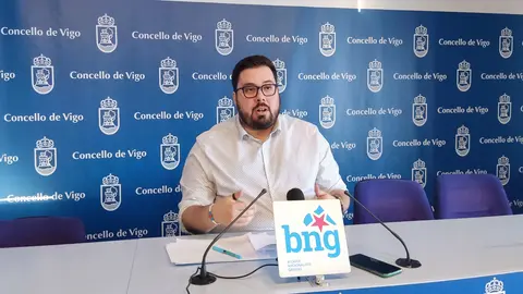 Xabier P. Igrexas, portavoz municipal do BNG de Vigo