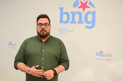 Xabier P. Igrexas, portavoz municipal do BNG de Vigo