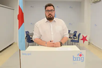 Xabier P. Igrexas, portavoz municipal do BNG de Vigo