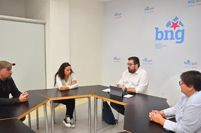 Reunion BNG Vigo con Foanpas e persoal de conserxar&iacute;a dos colexios p&uacute;blicos de Vigo
