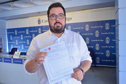 Xabier P. Igrexas, portavoz municipal do BNG de Vigo