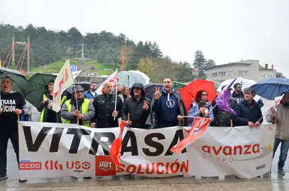 O portavoz municipal do BNG de Vigo, Xabier P. Igrexas, apoia unha mobilizaci&oacute;n do persoal de Vitrasa en folga