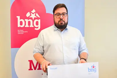 Xabier P. Igrexas, portavoz municipal do BNG de Vigo