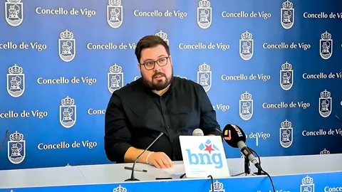 O portavoz municipal do BNG de Vigo, Xabier P. Igrexas