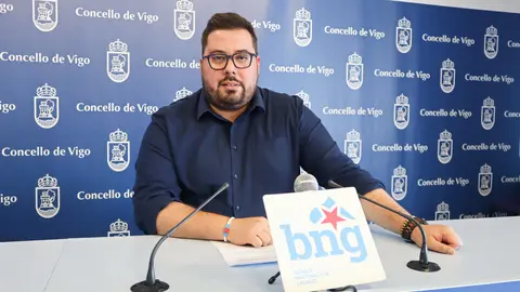 Xabier P. Igrexas, portavoz municipal do BNG de Vigo