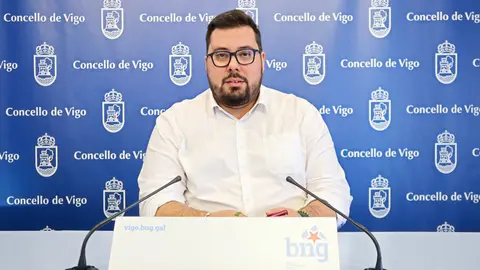 Xabier P. Igrexas, portavoz municipal do BNG de Vigo