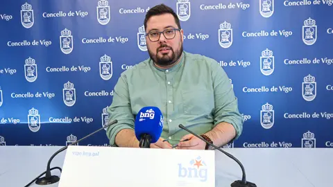 Xabier P. Igrexas, portavoz municipal do BNG de Vigo