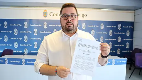 Xabier P. Igrexas, portavoz municipal do BNG de Vigo