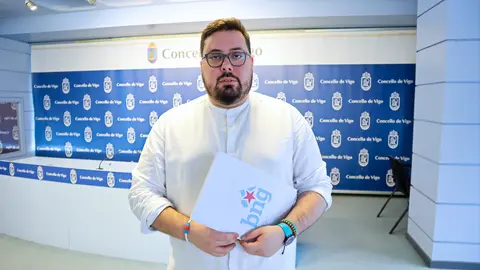 Xabier P. Igrexas, portavoz municipal do BNG de Vigo