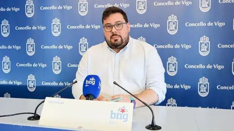 Xabier P. Igrexas, portavoz municipal do BNG de Vigo