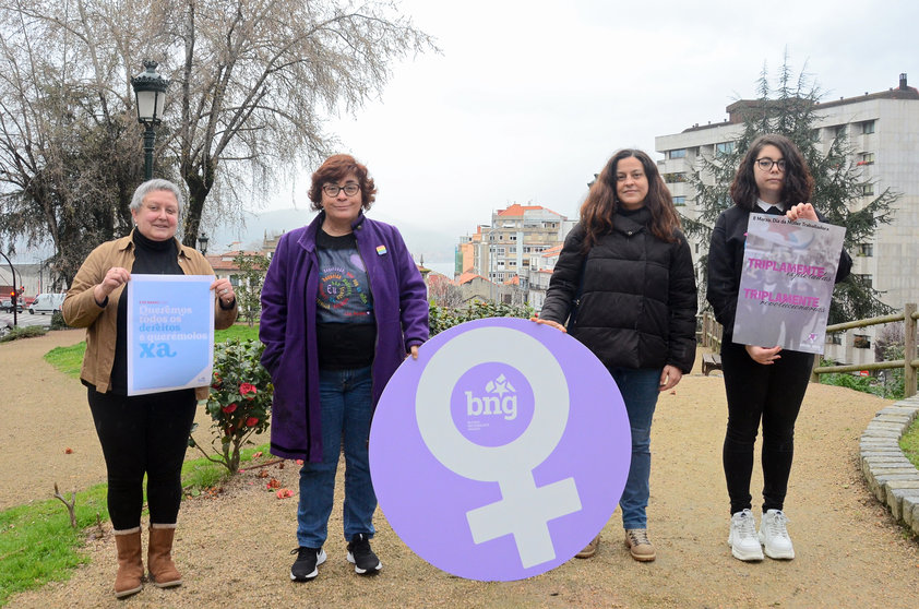 Campaña do BNG polo 8 de marzo en Vigo