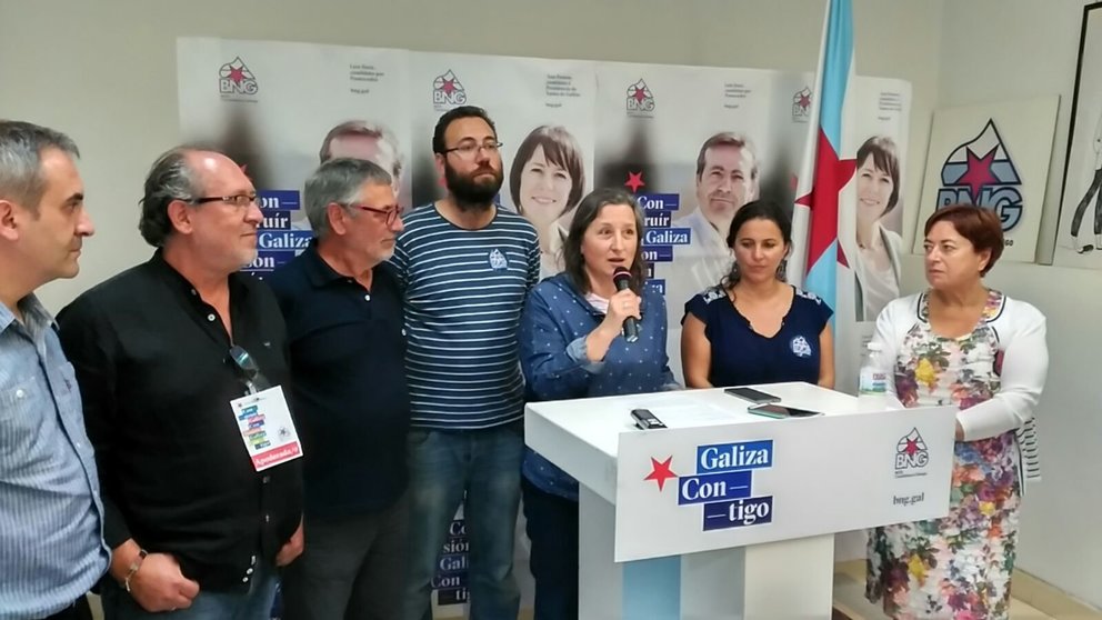 Marta Dacosta valorando os resultados do 25-S en Vigo