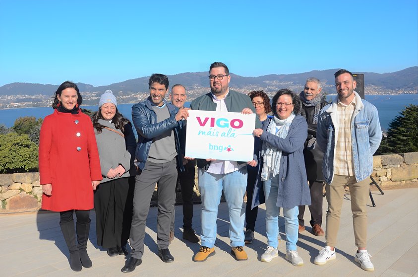Primeiro tramo da candidatura do BNG de Vigo