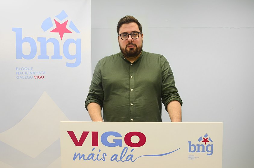 Xabier P. Igrexas, concelleiro e candidato do BNG á Alcaldía de Vigo