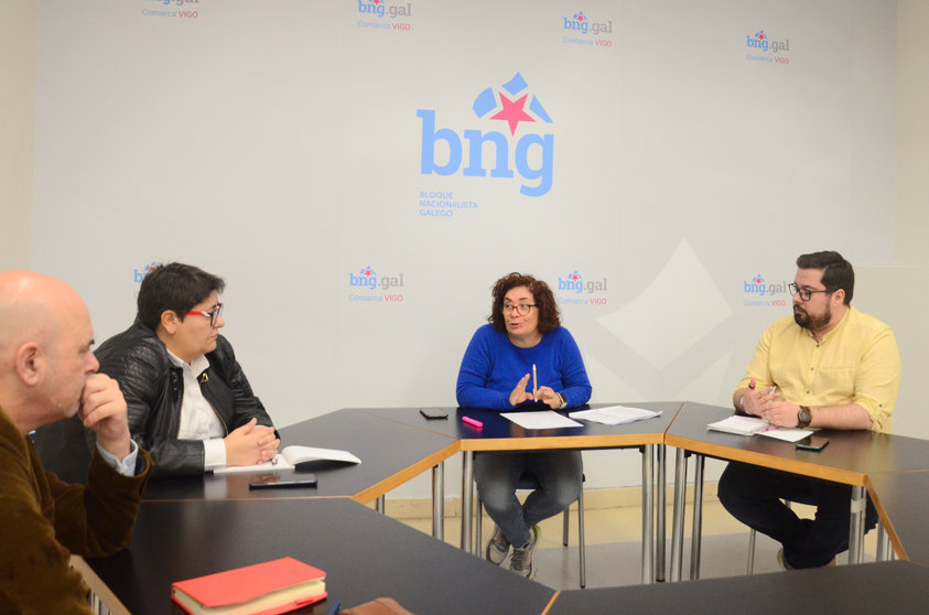 Reunión do BNG de Vigo con representantes de Foanpas