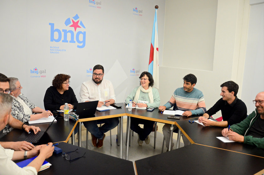 Reunión da Comisión Permanente do BNG Vigo para valorar os resultados electorais