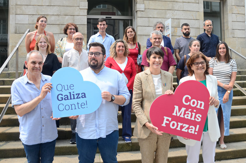 Presentación en Vigo da candidatura BNG ás Eleccións Xerais 2023 pola provincia de Pontevedra