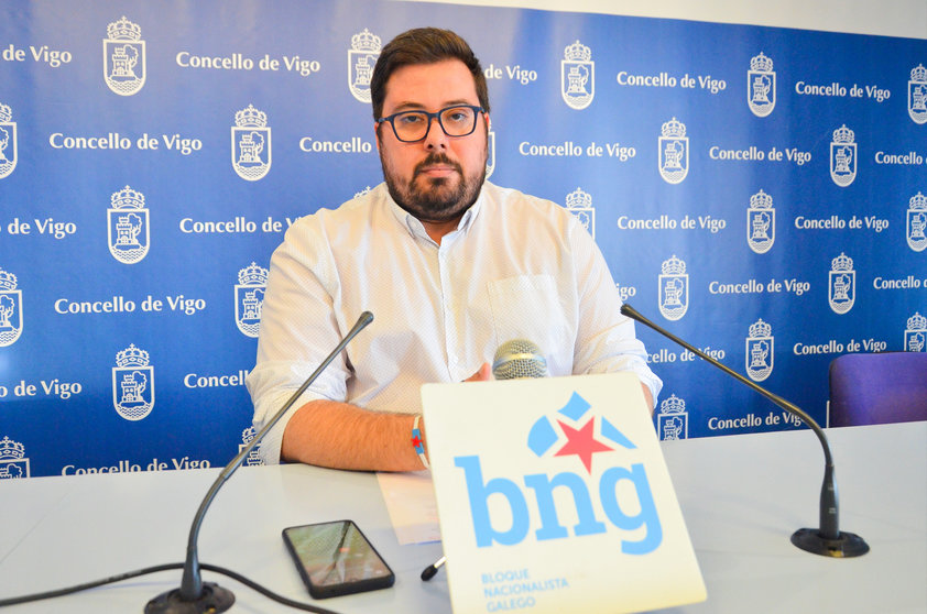 Xabier P. Igrexas, portavoz Municipal do BNG Vigo