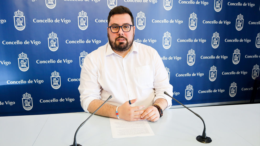 Xabier P. Igrexas, portavoz municipal do BNG de Vigo