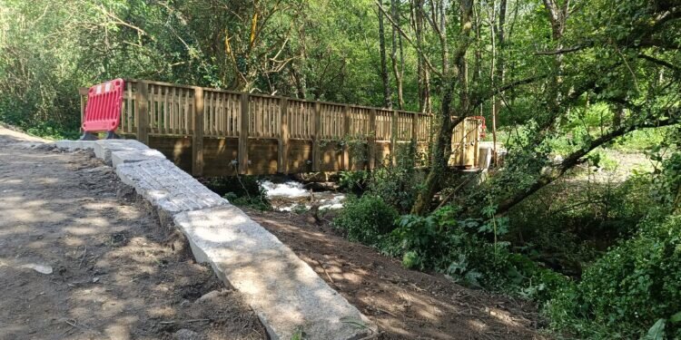 Obras no río Lagares (Foto_Adega)