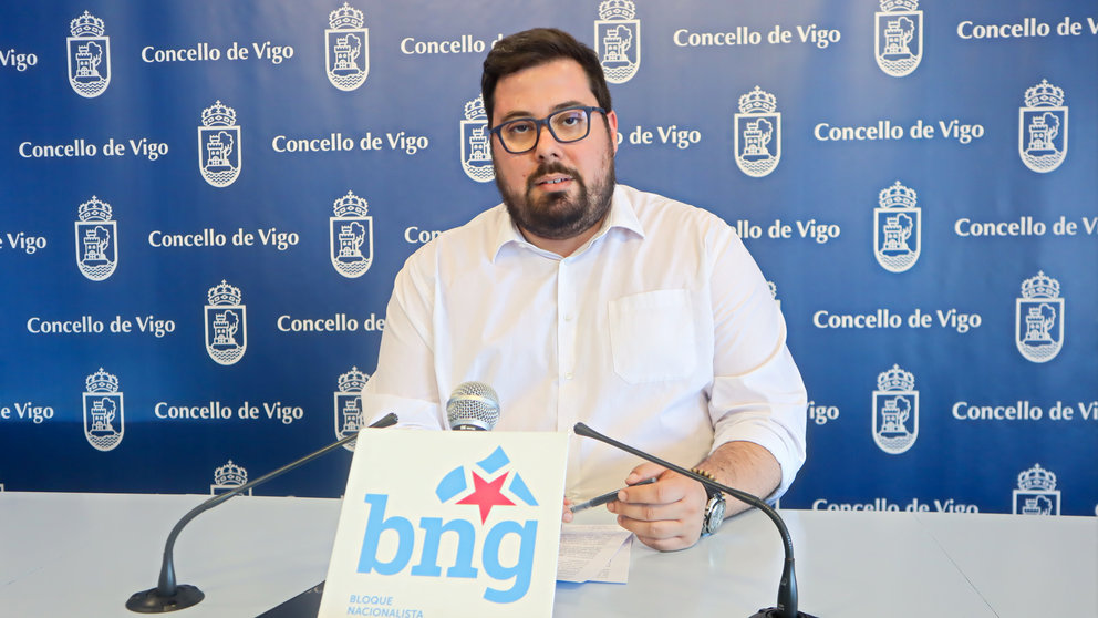 Xabier P. Igrexas, portavoz municipal BNG Vigo