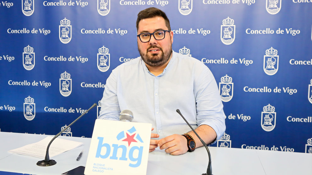 Xabier P Igrexas, portavoz municipal do BNG de Vigo