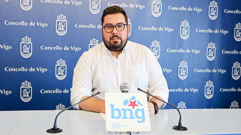 Xabier P. Igrexas, portavoz municipal BNG Vigo