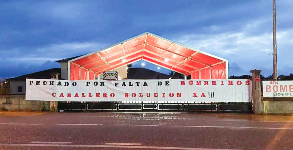 Parque de bombeiros de Coruxo