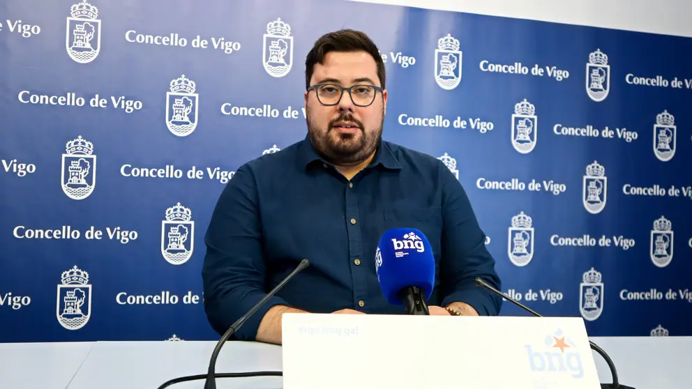 Xabier P. Igrexas, portavoz municipal do BNG de Vigo