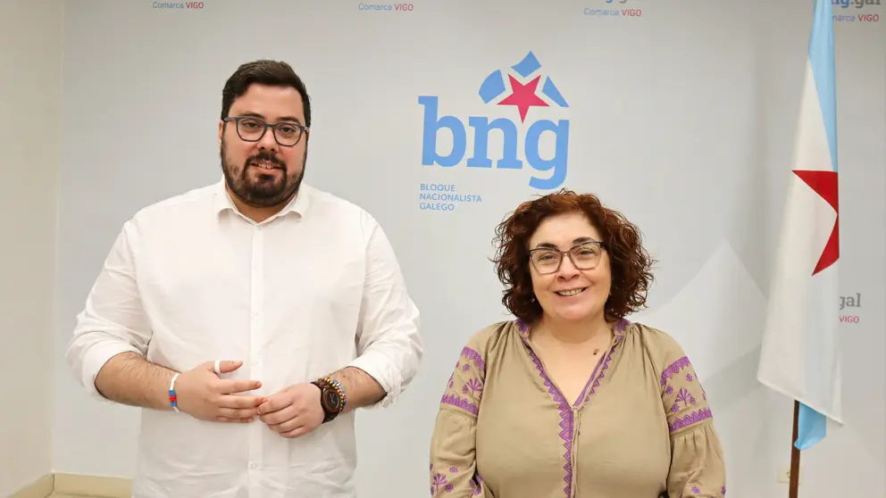 Xabier P. Igrexas e Carmela Gonz&aacute;lez