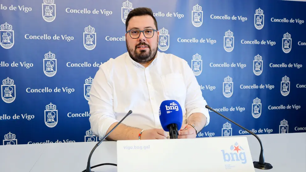 Xabier P. Igrexas, portavoz municipal BNG Vigo