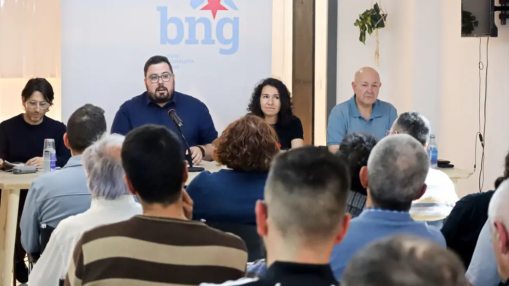 Afonso Becerra, Xabier P. Igrexas, Tamara Novo e Xos&eacute; Henrique Costas
