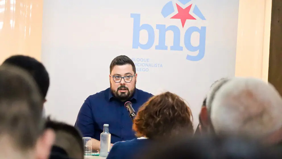Xabier P. Igrexas, portavoz municipal do BNG de Vigo