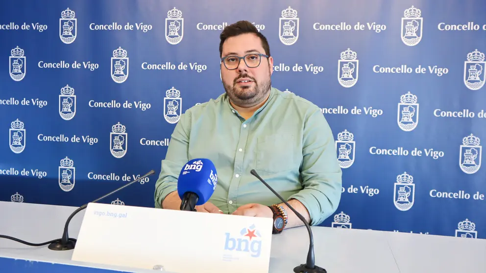 Xabier P. Igrexas, portavoz municipal BNG Vigo