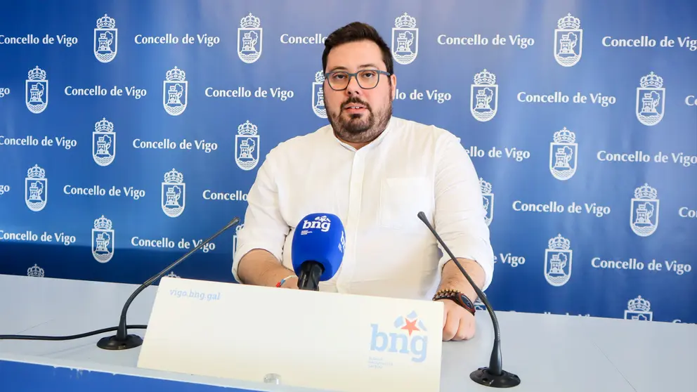 Xabier P Igrexas, portavoz municipal do BNG de Vigo