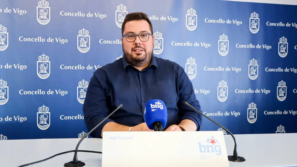 Xabier P Igrexas, portavoz municipal do BNG de Vigo
