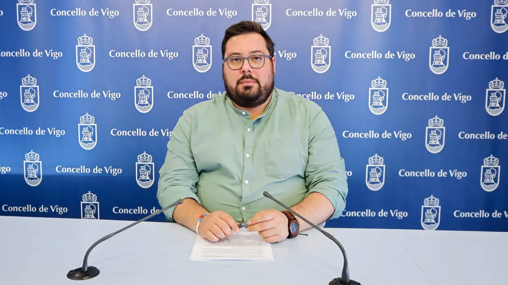 Xabier P. Igrexas, portavoz municipal do BNG de Vigo