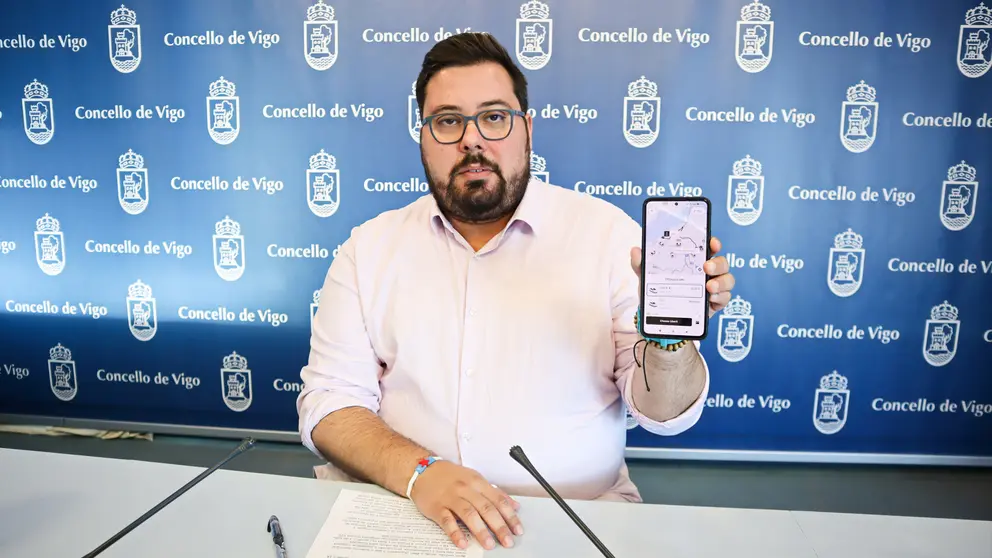 Xabier P. Igrexas, portavoz municipal do BNG de Vigo
