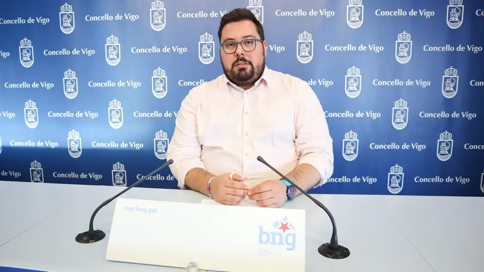 Xabier P. Igrexas, portavoz municipal do BNG de Vigo