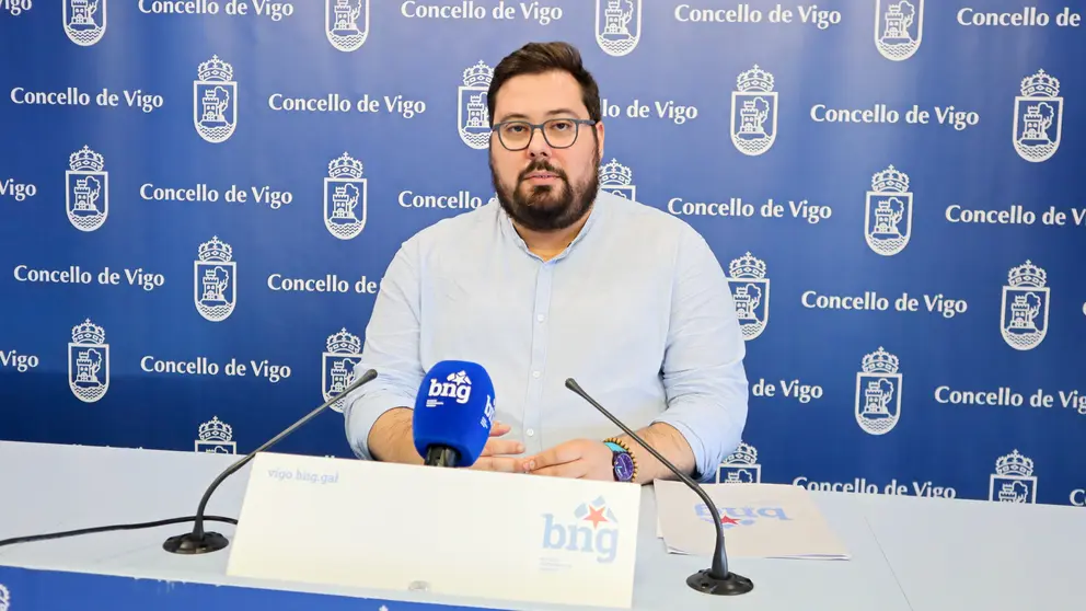 Xabier P. Igrexas, portavoz municipal BNG Vigo