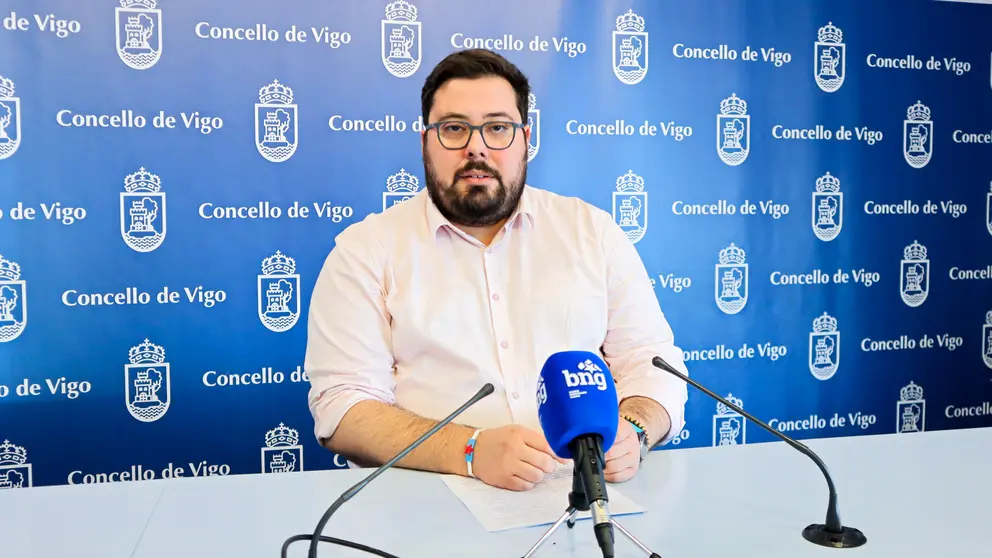 Xabier P. Igrexas, portavoz municipal BNG Vigo
