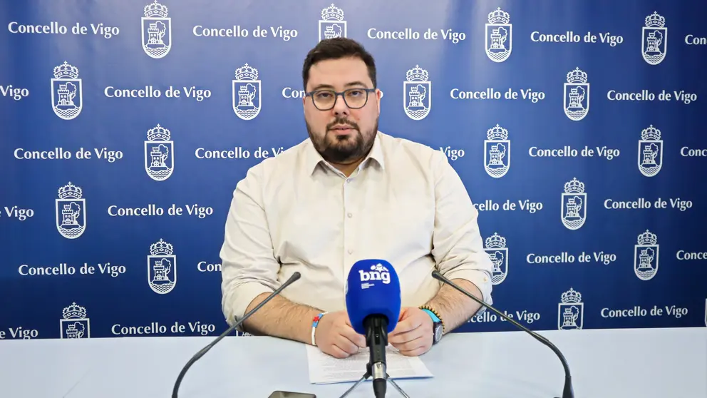 Xabier P. Igrexas, portavoz municipal do BNG de Vigo