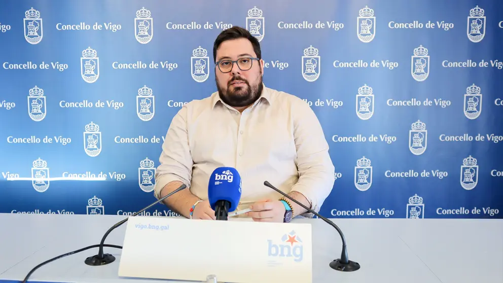 Xabier P. Igrexas, portavoz municipal do BNG de Vigo