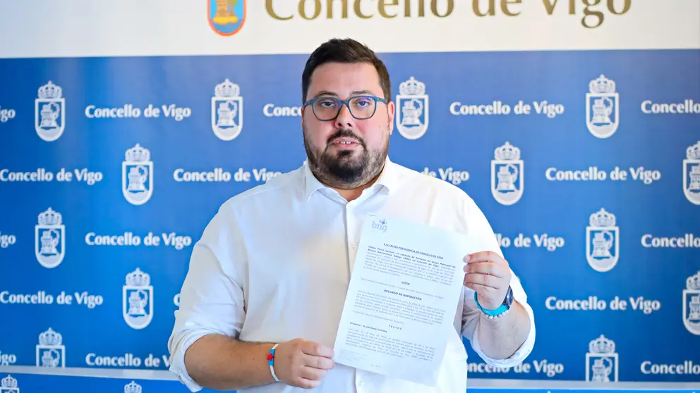 Xabier P. Igrexas, portavoz municipal do BNG de Vigo