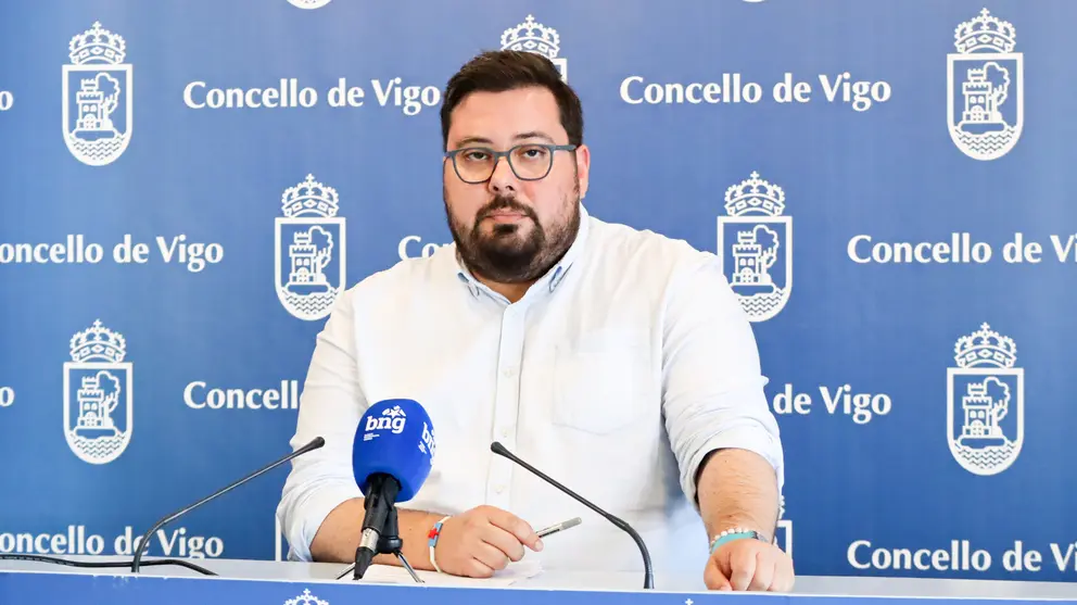 Xabier P. Igrexas, portavoz municipal do BNG de Vigo